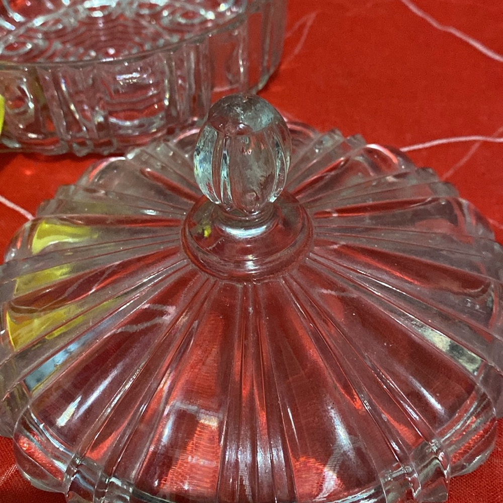 Vintage Candy Dish Glass Bowl - Picture 8 of 10